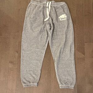 Roots Heather Gray Joggers size L